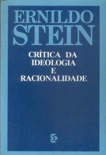 Crítica Da Ideologia E Racionalidade