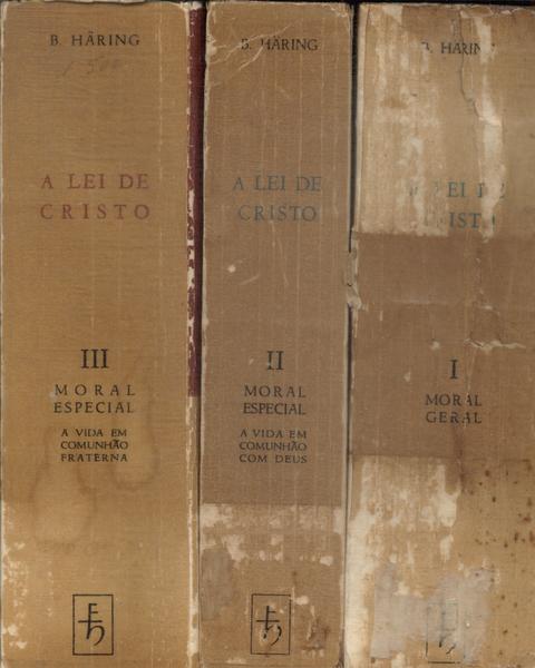 A Lei De Cristo (3 Volumes)