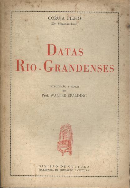 Datas Rio-grandenses