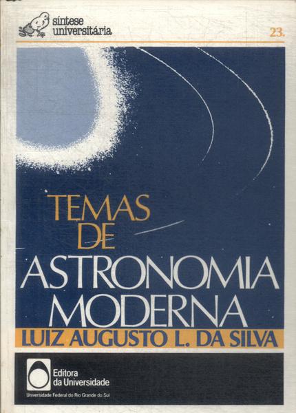 Temas De Astronomia Moderna