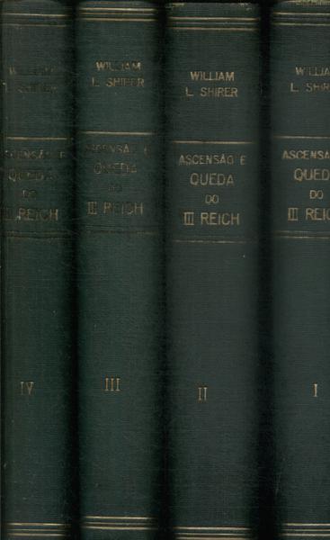Ascensão E Queda Do Terceiro Reich (4 Volumes)