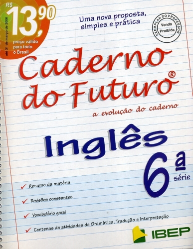 Caderno do Futuro Inglês: 6ª Série (Livro do Professor)