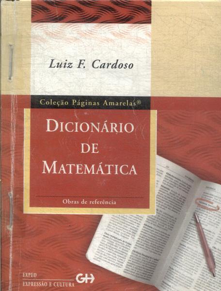 Dicionário De Matemática (2001)