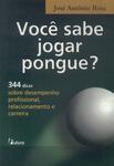 Você Sabe Jogar Pongue?