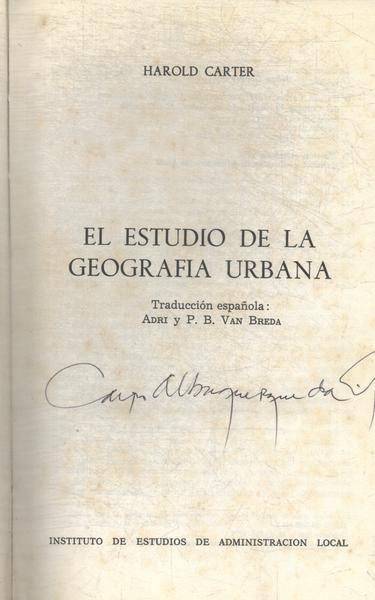 El Estudio De La Geografia Urbana (1974)