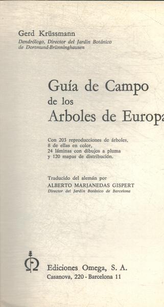 Guía De Campo De Los Arboles De Europa