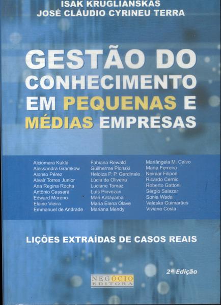 Gestão Do Conhecimento Em Pequenas E Médias Empresas