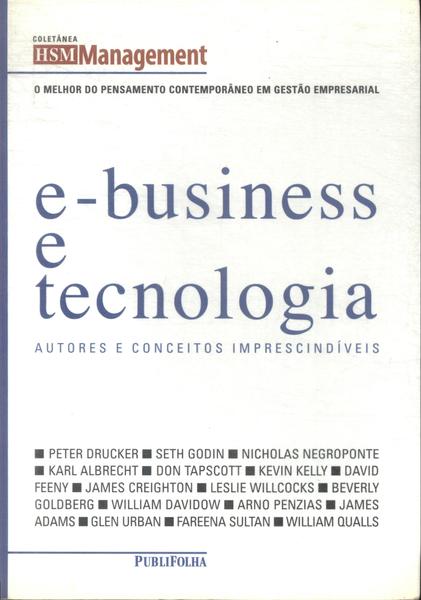 E-business E Tecnologia
