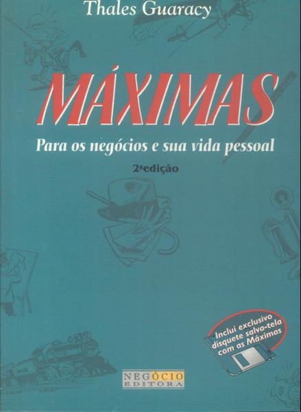 Máximas (não Inclui Disquete)