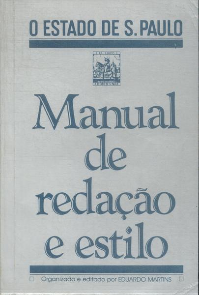 Manual De Redação E Estilo