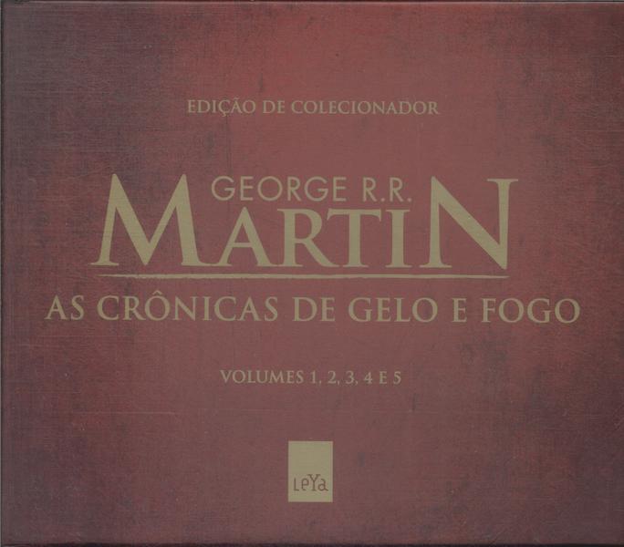 As Crônicas De Gelo E Fogo (Box Com 5 Volumes)