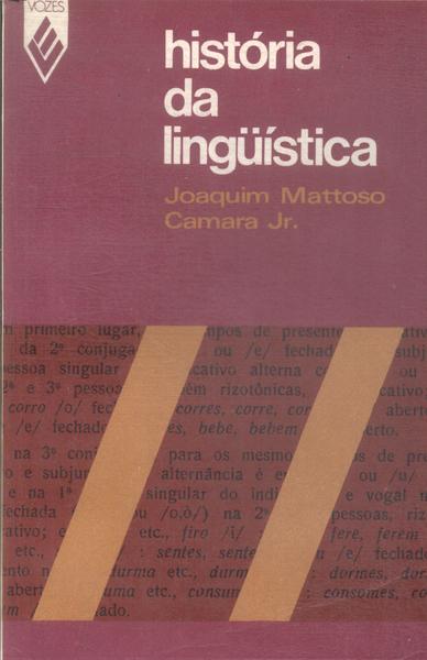 História Da Lingüística (1975)