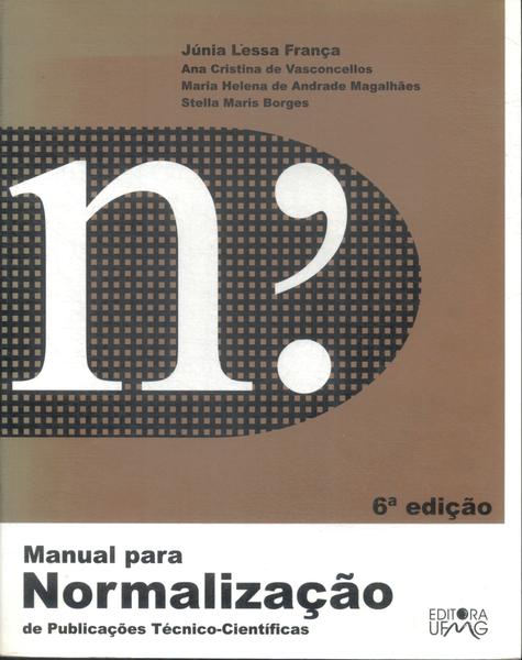 Manual Para Normalização