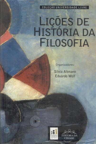 Lições De História Da Filosofia