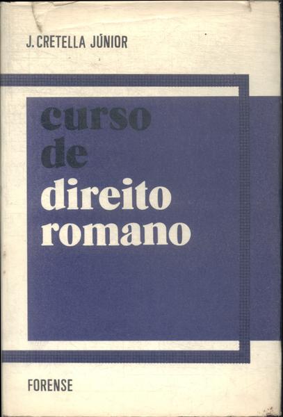 Curso De Direito Romano (1973)