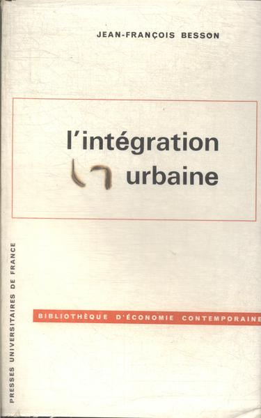 L'intégration Urbaine