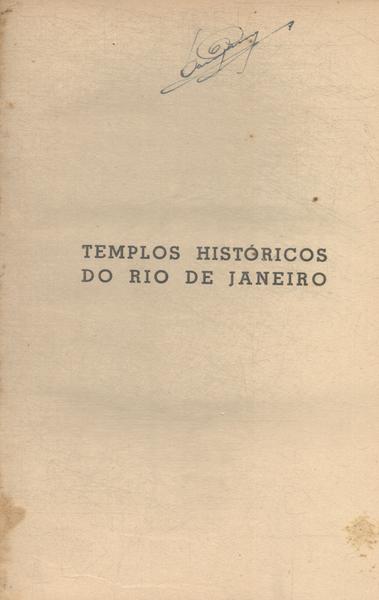 Templos Históricos Do Rio De Janeiro