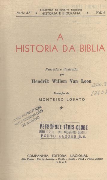 A História Da Bíblia