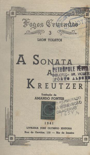 A Sonata A Kreutzer