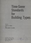 Time-saver Standards For Building Types