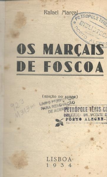 Os Marçais De Foscoa