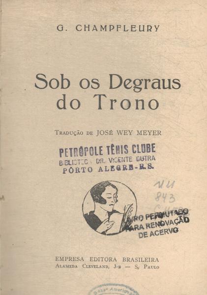 Sob Os Degraus Do Trono