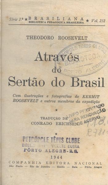Através Do Sertão Do Brasil