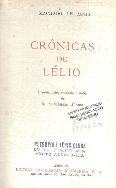 Crônicas De Lélio