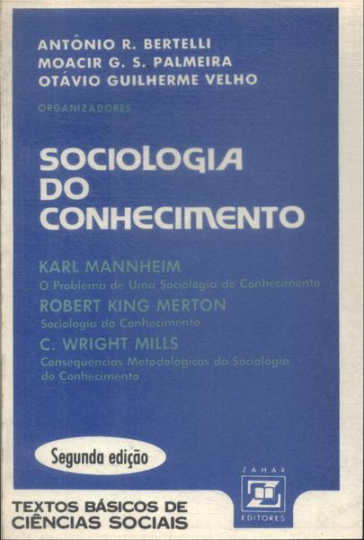 Sociologia Do Conhecimento