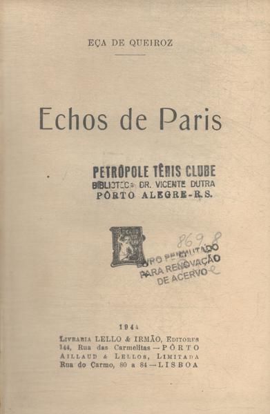 Echos De Paris
