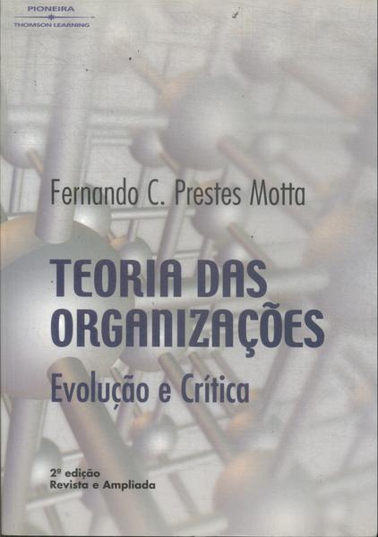 Teoria Das Organizações (2003)