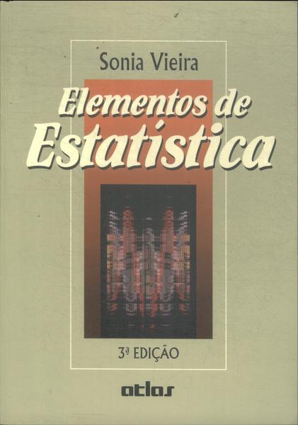 Elementos De Estatística (1999)