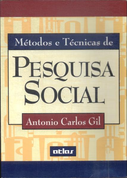 Métodos E Técnicas De Pesquisa Social (1999)