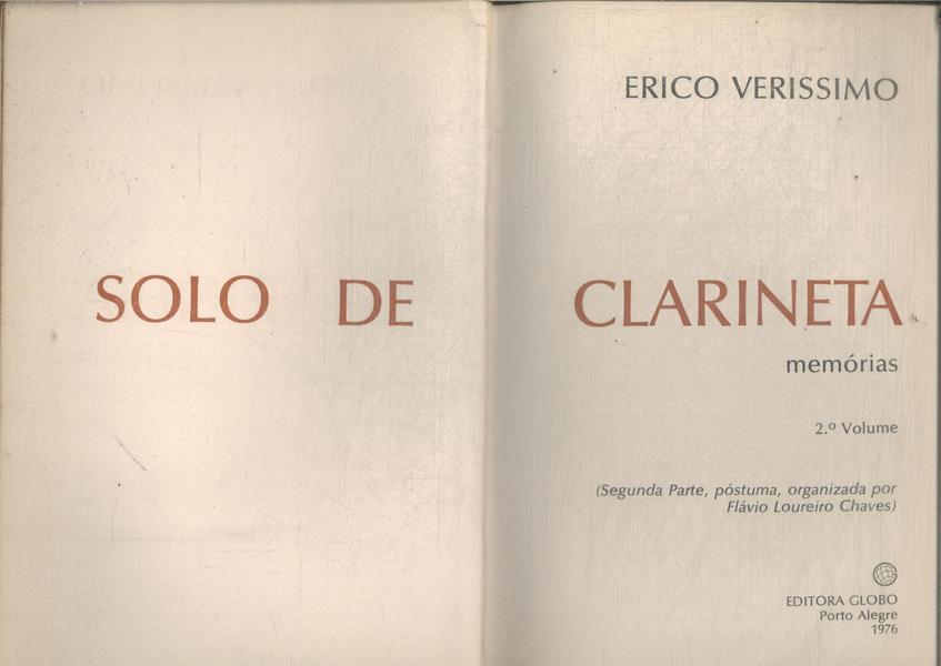 Solo De Clarineta Vol 2
