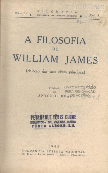 A Filosofia De William James