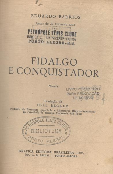 Fidalgo E Conquistador