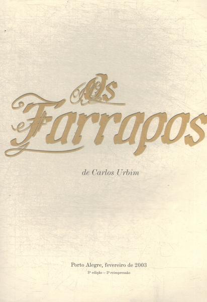 Os Farrapos (não Inclui Lenço - Inclui Poster)