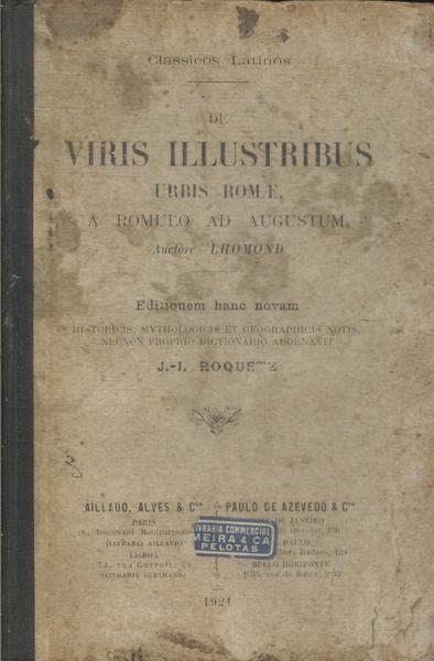 De Viris Illustribus Urbis Romae, A Romolo Ad Augustum
