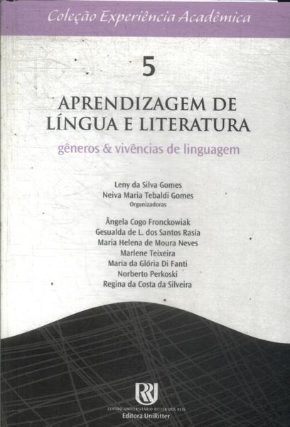 Aprendizagem De Língua E Literatura