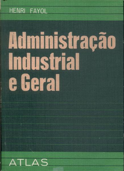 Administração Industrial E Geral