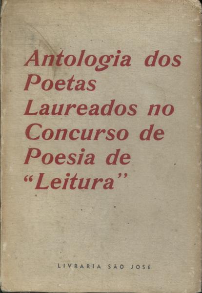 Antologia Dos Poetas Laureados No Concurso De Poesia De 