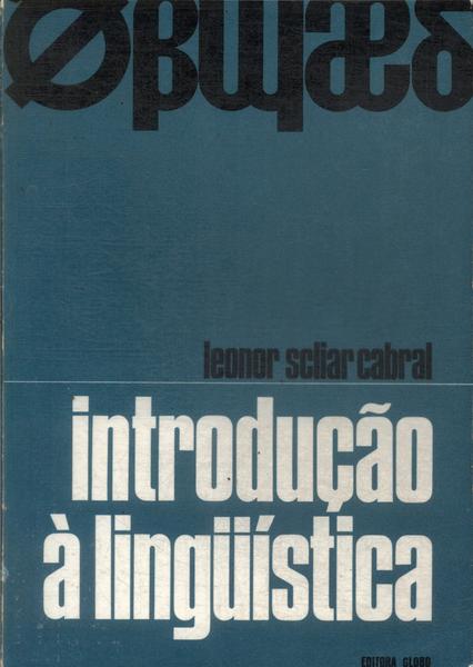 Introdução À Lingüística