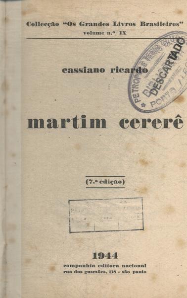 Martin Cererê