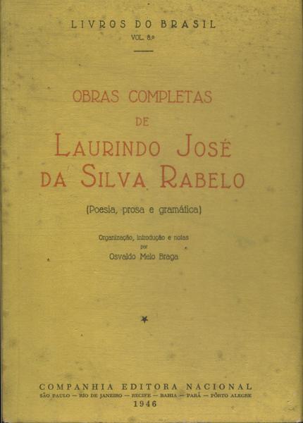Obras Completas De Laurindo José Da Silva Rabelo