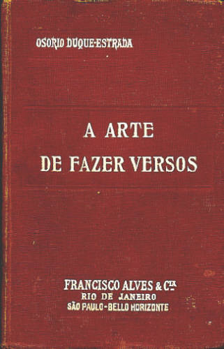 A ARTE DE FAZER VERSOS