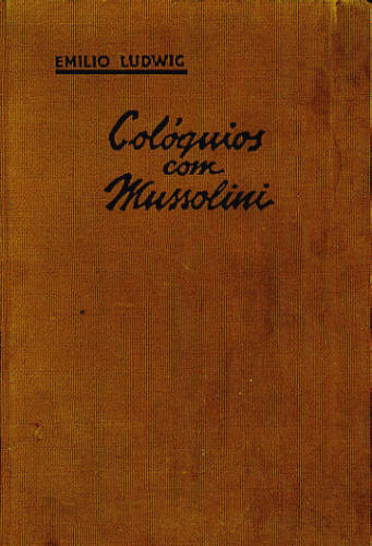 COLÓQUIOS COM MUSSOLINI