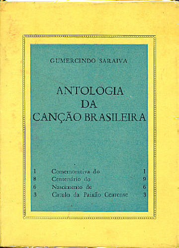 ANTOLOGIA DA CANÇÃO BRASILEIRA