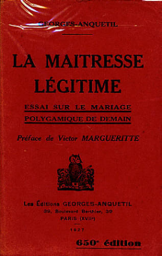 LA MAÎTRESSE LÉGITIME