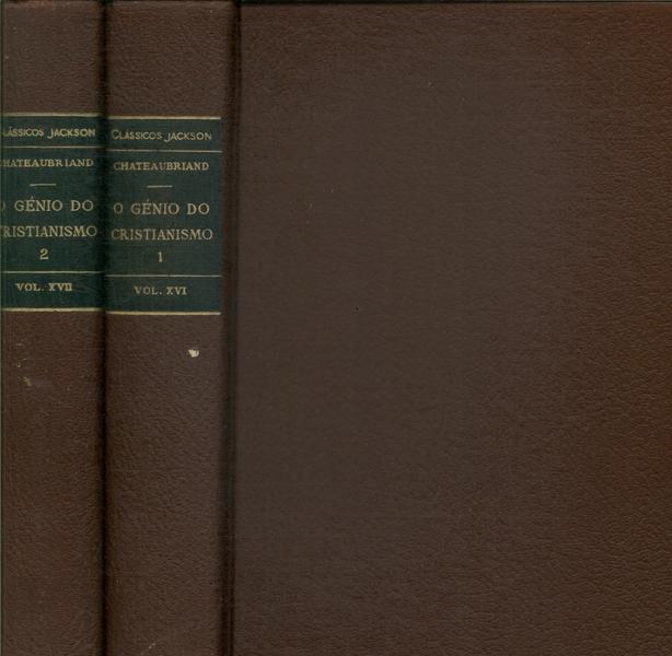 O Gênio Do Cristianismo (2 Volumes)