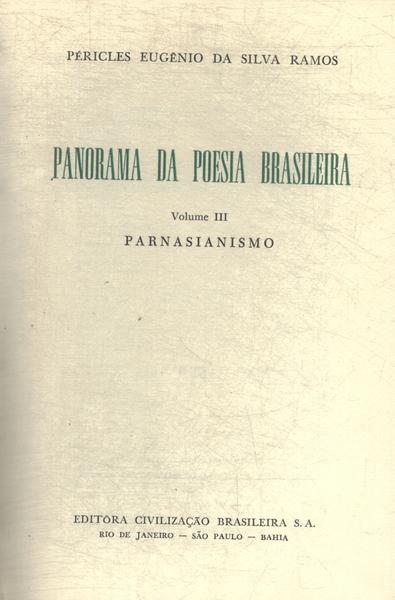 Panorama Da Poesia Brasileira Vol 3